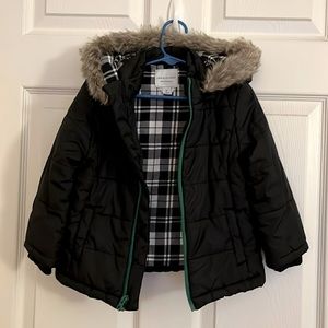 It’s a Janie and Jack boy’s 2T coat.